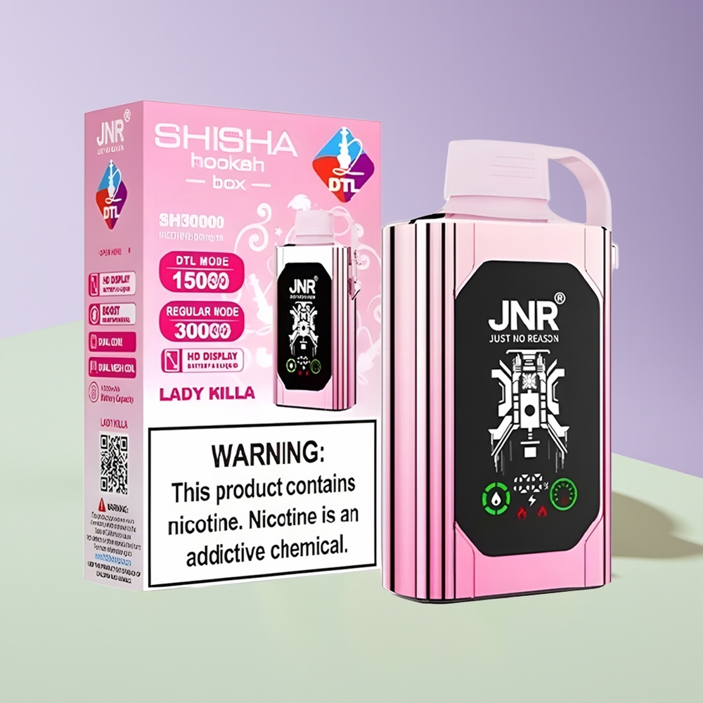 Wholesale Finland JNR Shisha Hookah Box 20500 Puffs Lady Killa