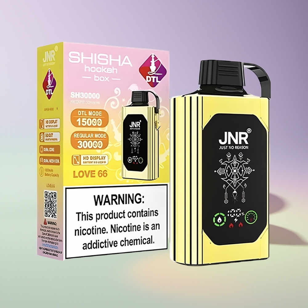Wholesale Finland JNR Shisha Hookah Box 20500 Puffs Rakkaus 66