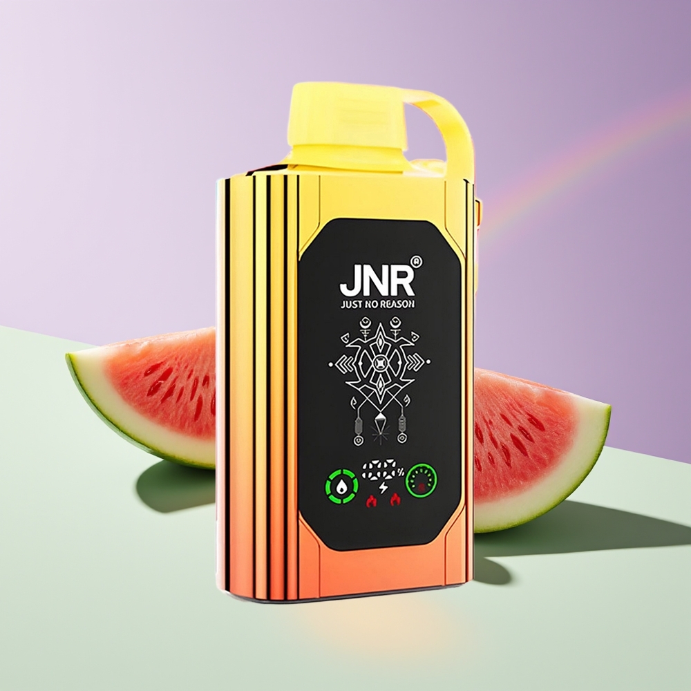 Wholesale Finland JNR Shisha Hookah Box 20500 Puffs Vesimeloni Mansikka Purukumi