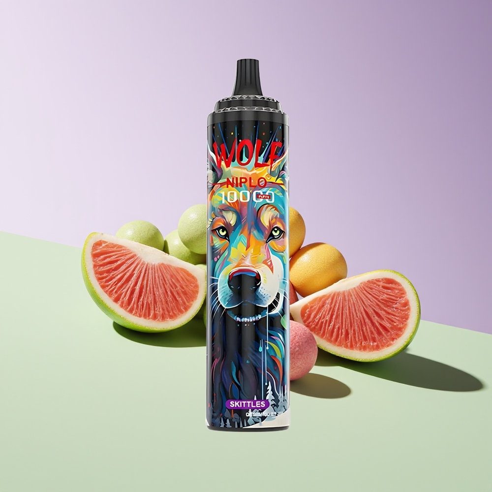 Wholesale Finland JNR Wolf Niplo 10000 Puffs Skittles