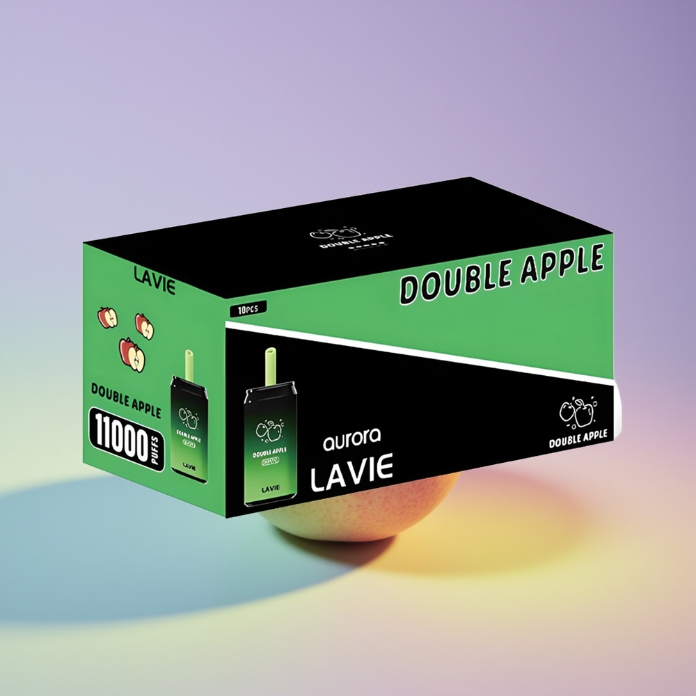 Wholesale Finland LAVIE Aurora 11000 Puffs Double Omena