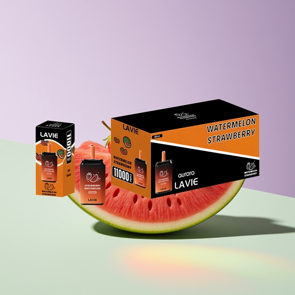 Wholesale Finland LAVIE Aurora 11000 Puffs Mansikka-Arbuusi