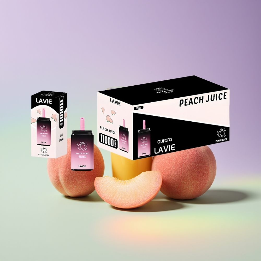 Wholesale Finland LAVIE Aurora 11000 Puffs Persikkamehu