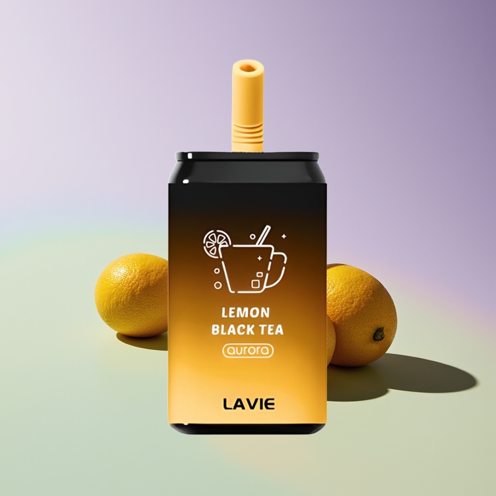 Wholesale Finland LAVIE Aurora 11000 Puffs Sitruuna Musta Tee