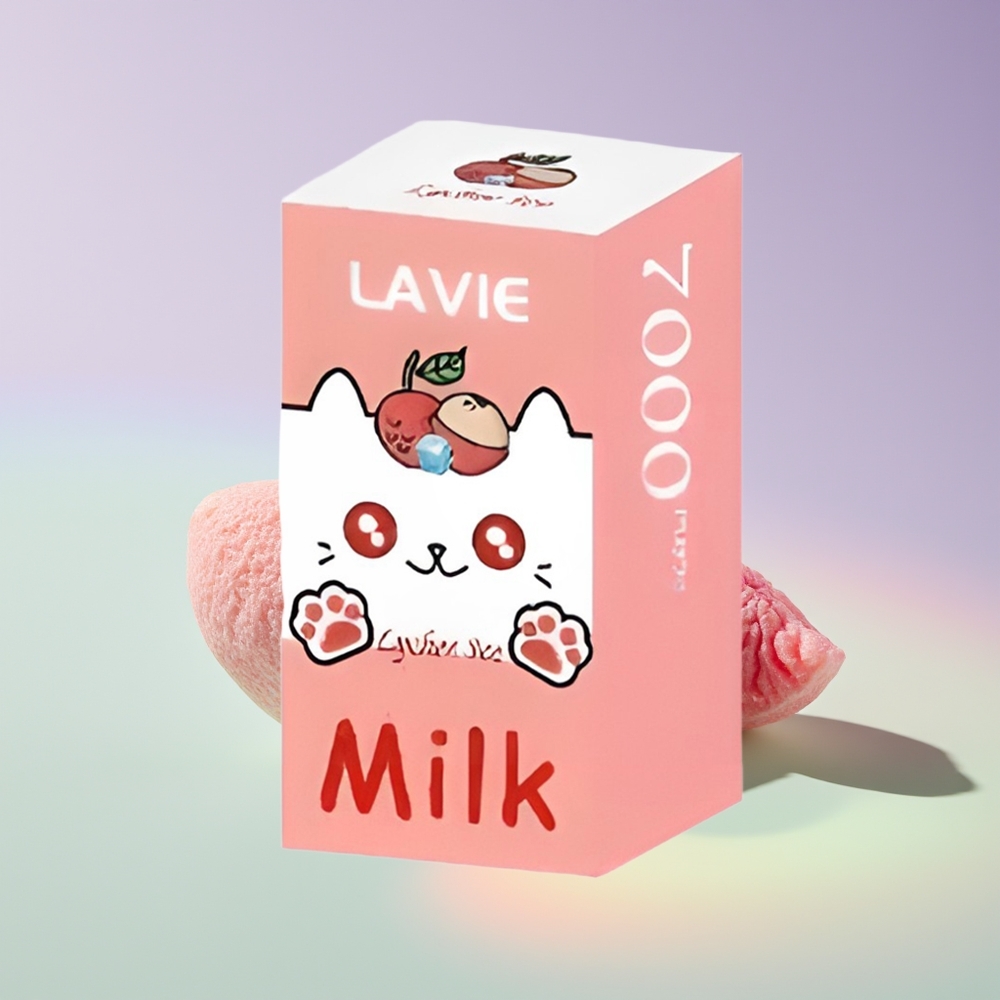 Wholesale Finland LAVIE Milk 7000 Puffs 16ML Litsi-Jää