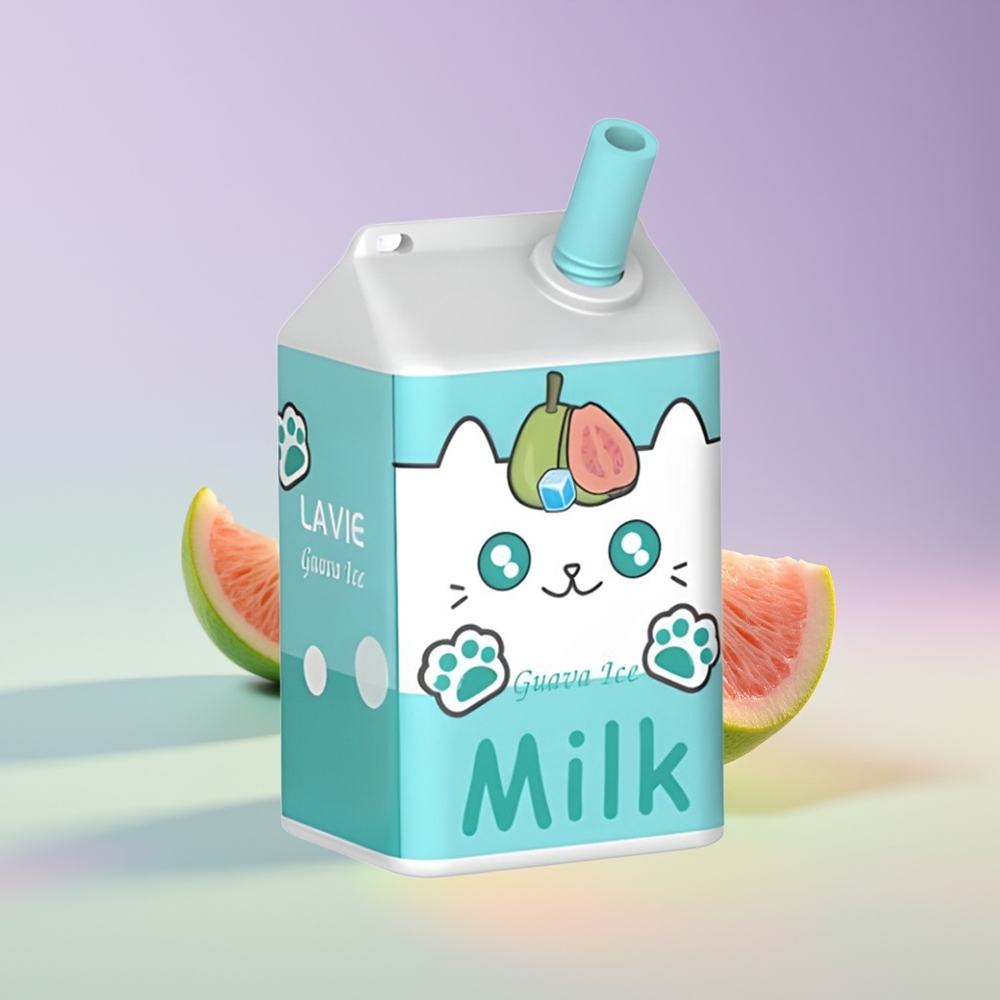 Wholesale Finland LAVIE Milk 7000 Puffs Guava Jää