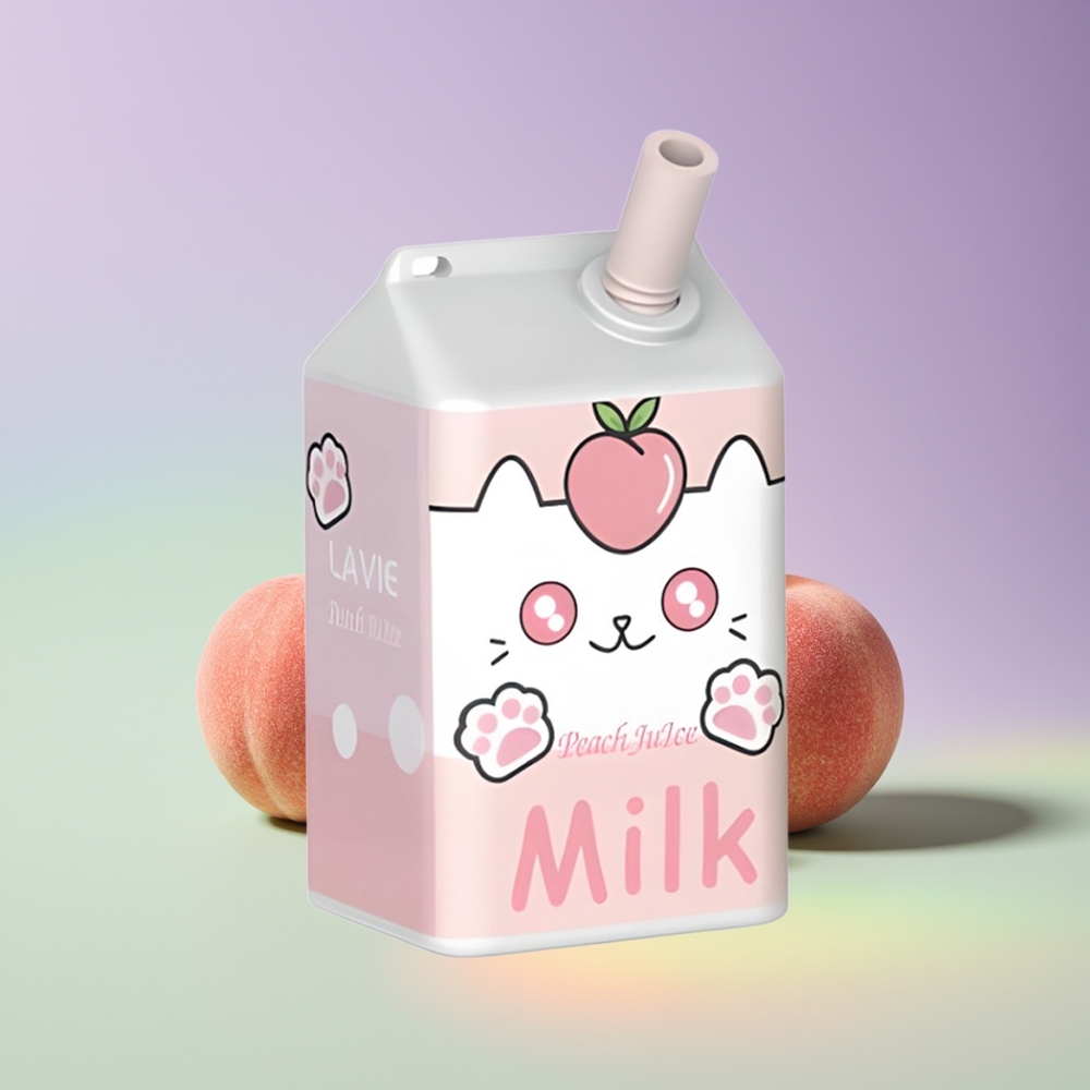 Wholesale Finland LAVIE Milk 7000 Puffs Persikka Mehu