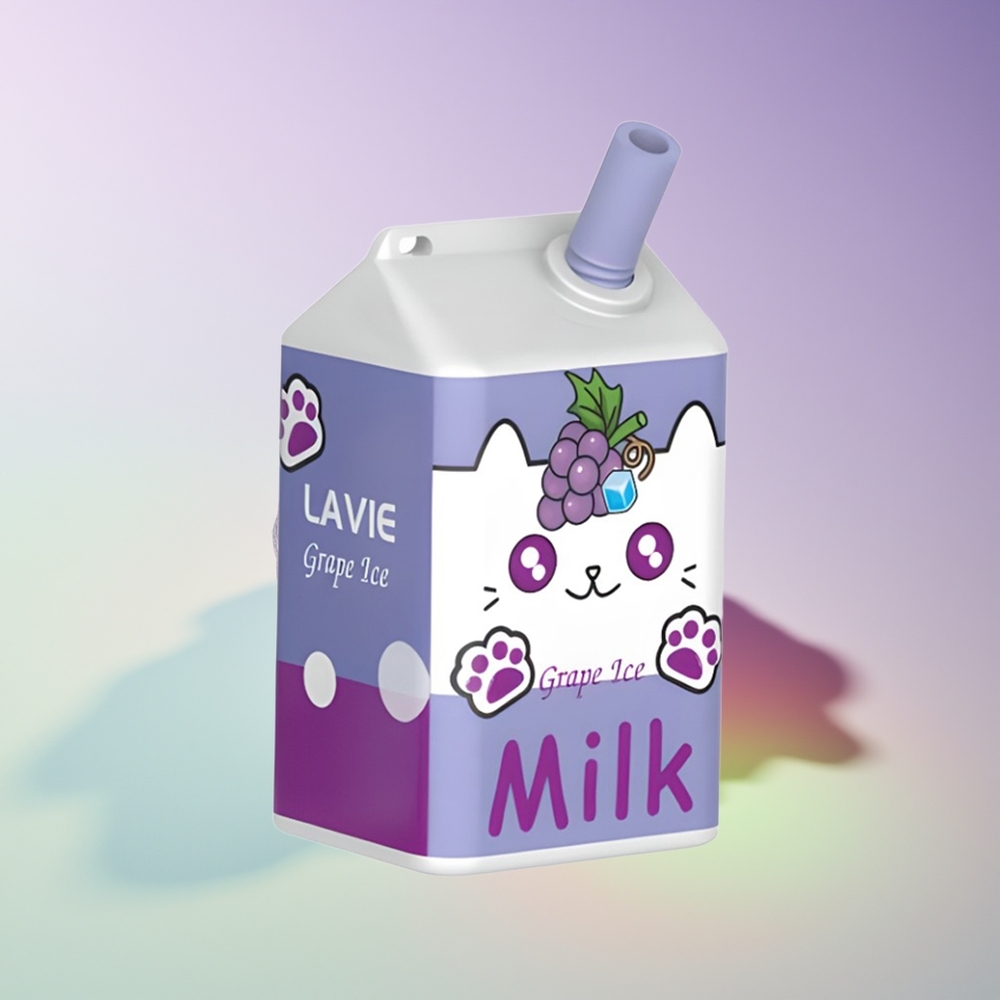 Wholesale Finland LAVIE Milk 7000 Puffs Viinijää Kertakäyttöinen Höyrystin