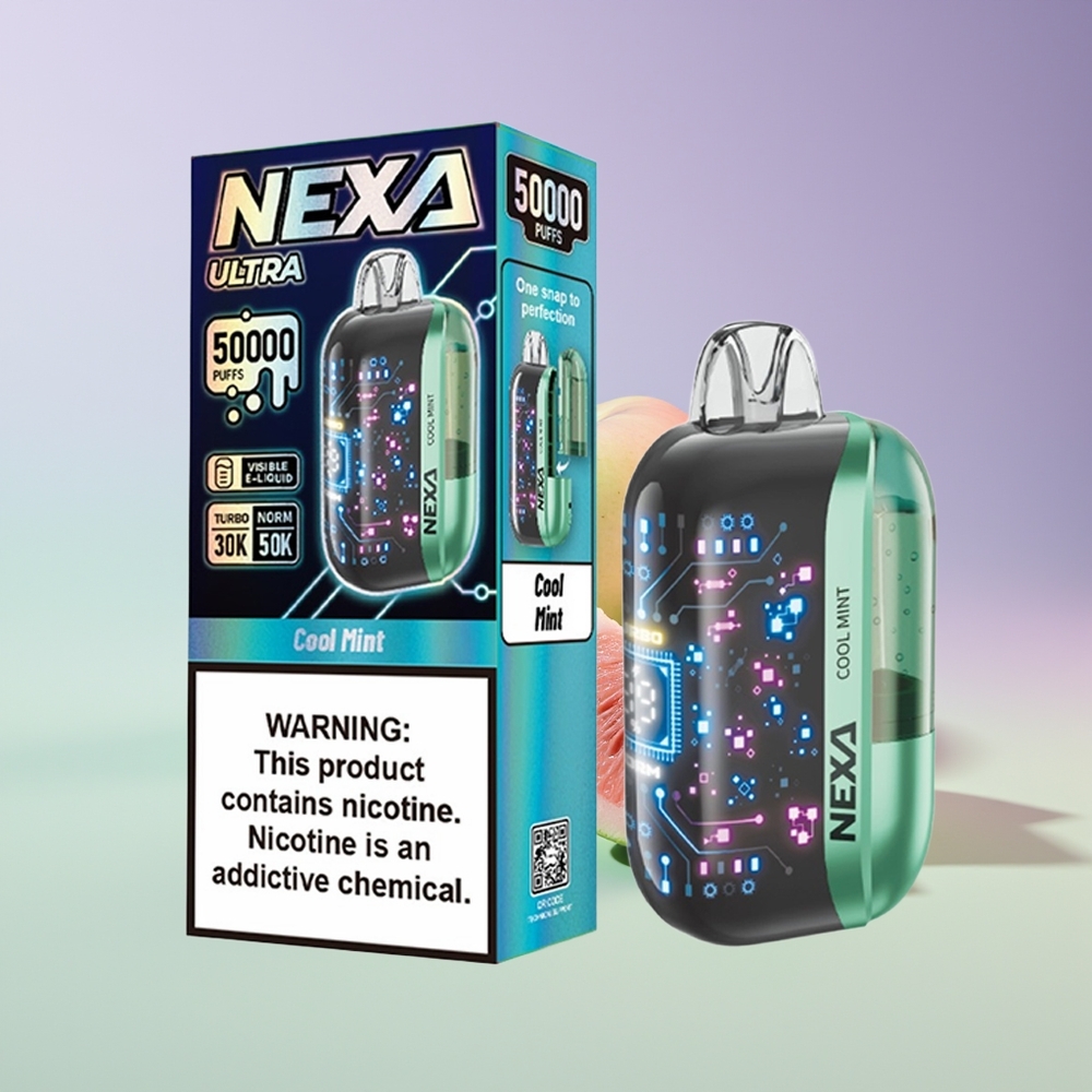 Wholesale Finland NEXA Ultra 50000 Puffs 20ml Viileä Minttu