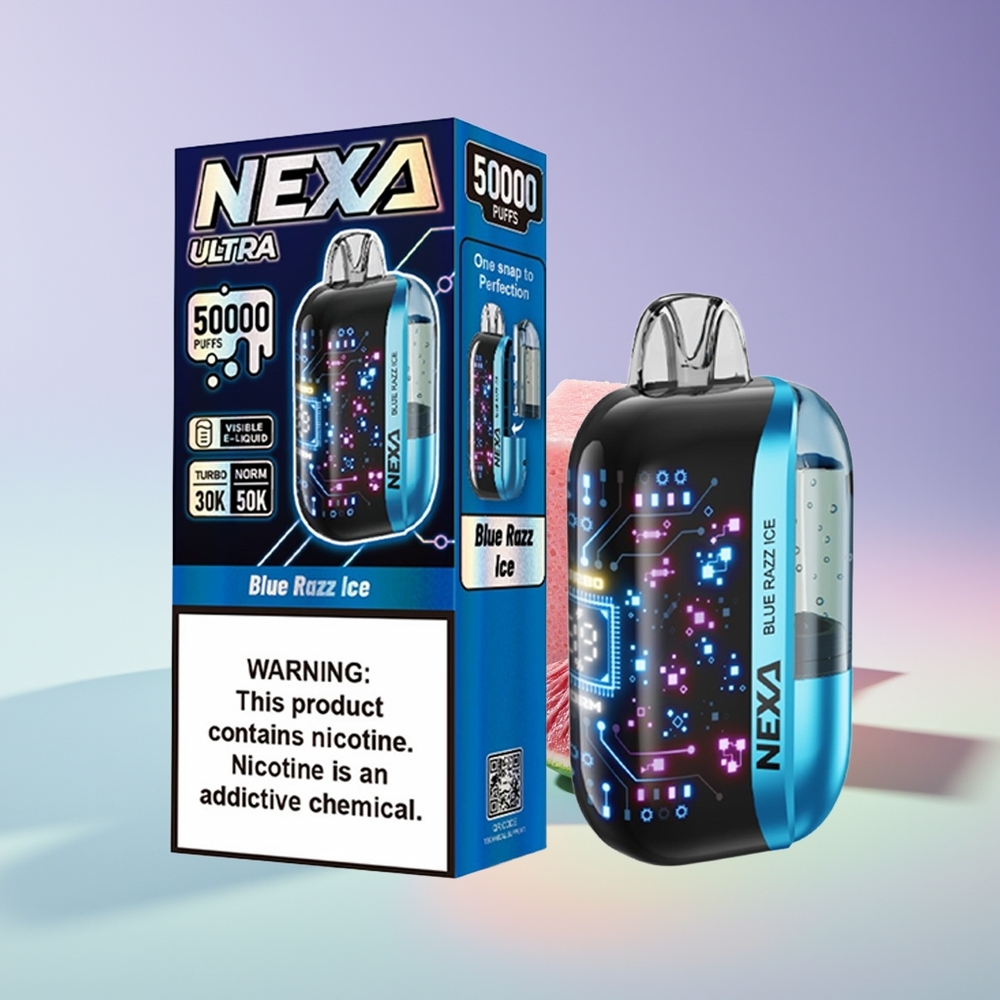 Wholesale Finland NEXA Ultra 50000 Puffs Sininen Vadelma Jää