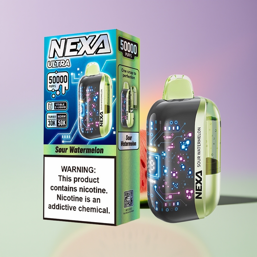 Wholesale Finland NEXA Ultra 50000 Puhallusta Kirpeä Vesimeloni 20ml