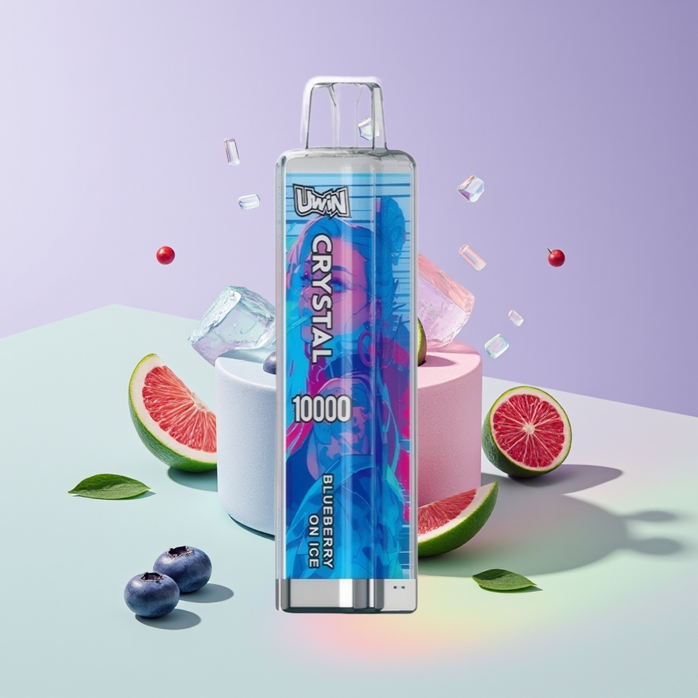 Wholesale Finland UWIN Crystal 10000 Puffs Sininen Marjajärvi Jää