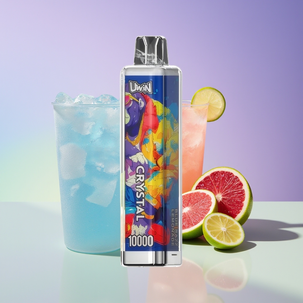 Wholesale Finland UWIN Crystal 10000 Puffs Sininen Vadelma Limsake
