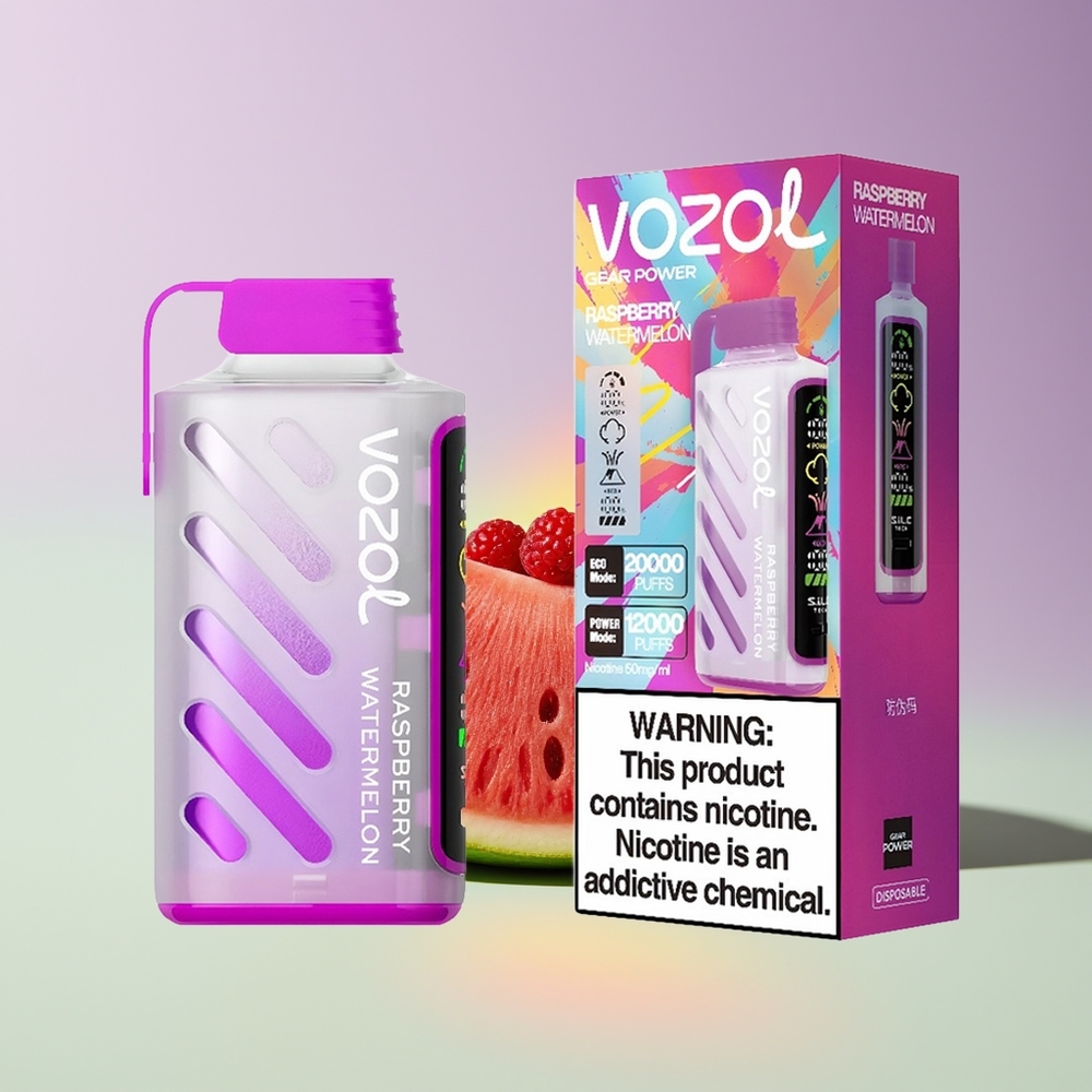 Wholesale Finland VOZOL Gear Power 20000 Puffia Vadelma-Arbuusi