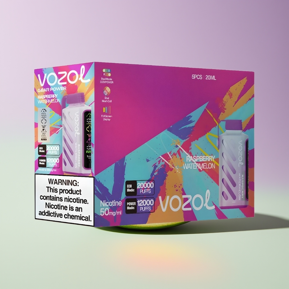 Wholesale Finland VOZOL Gear Power 20000 Puffia Vadelma-Arbuusi