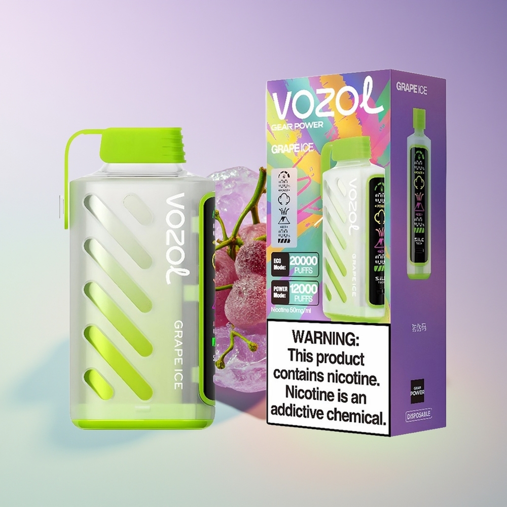 Wholesale Finland VOZOL Gear Power 20000 Tupakkia Kertakäyttöinen Höyrystin Viinijää