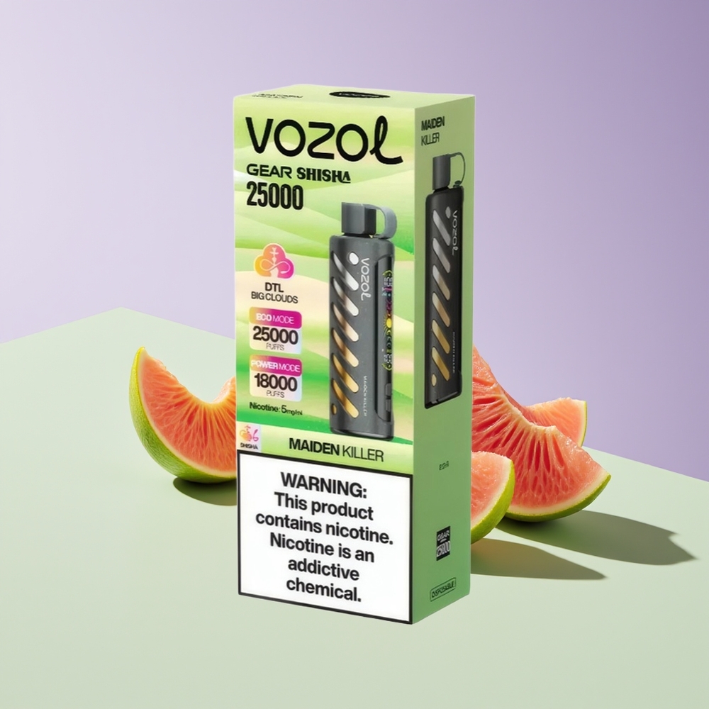 Wholesale Finland VOZOL Gear Shisha 25000 Puffs 30 Herkullista Makua