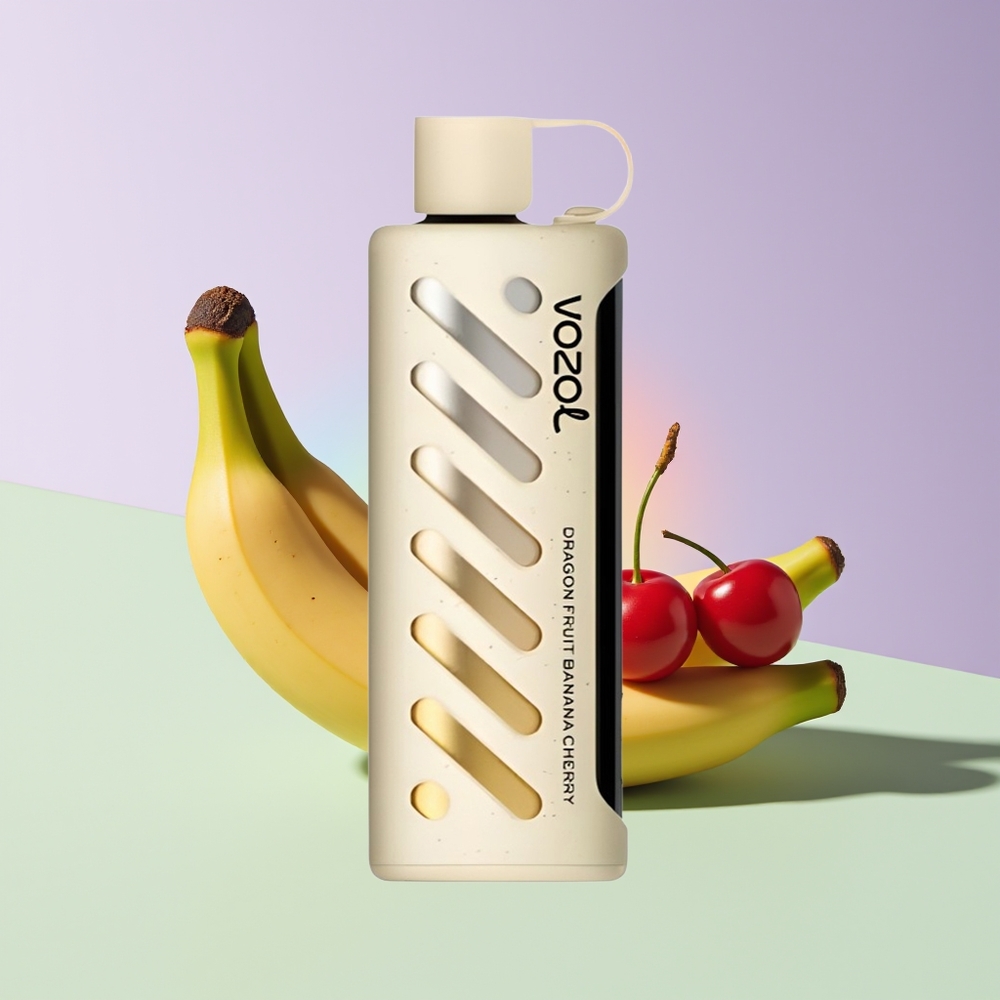 Wholesale Finland VOZOL Gear Shisha 25000 Puffs Lohikavero Banaani Kirsikka