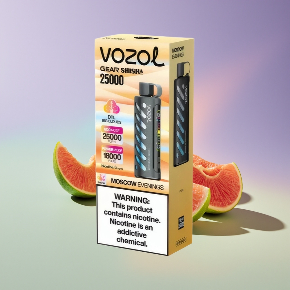 Wholesale Finland VOZOL Gear Shisha 25000 Puffs Moskovan Illat