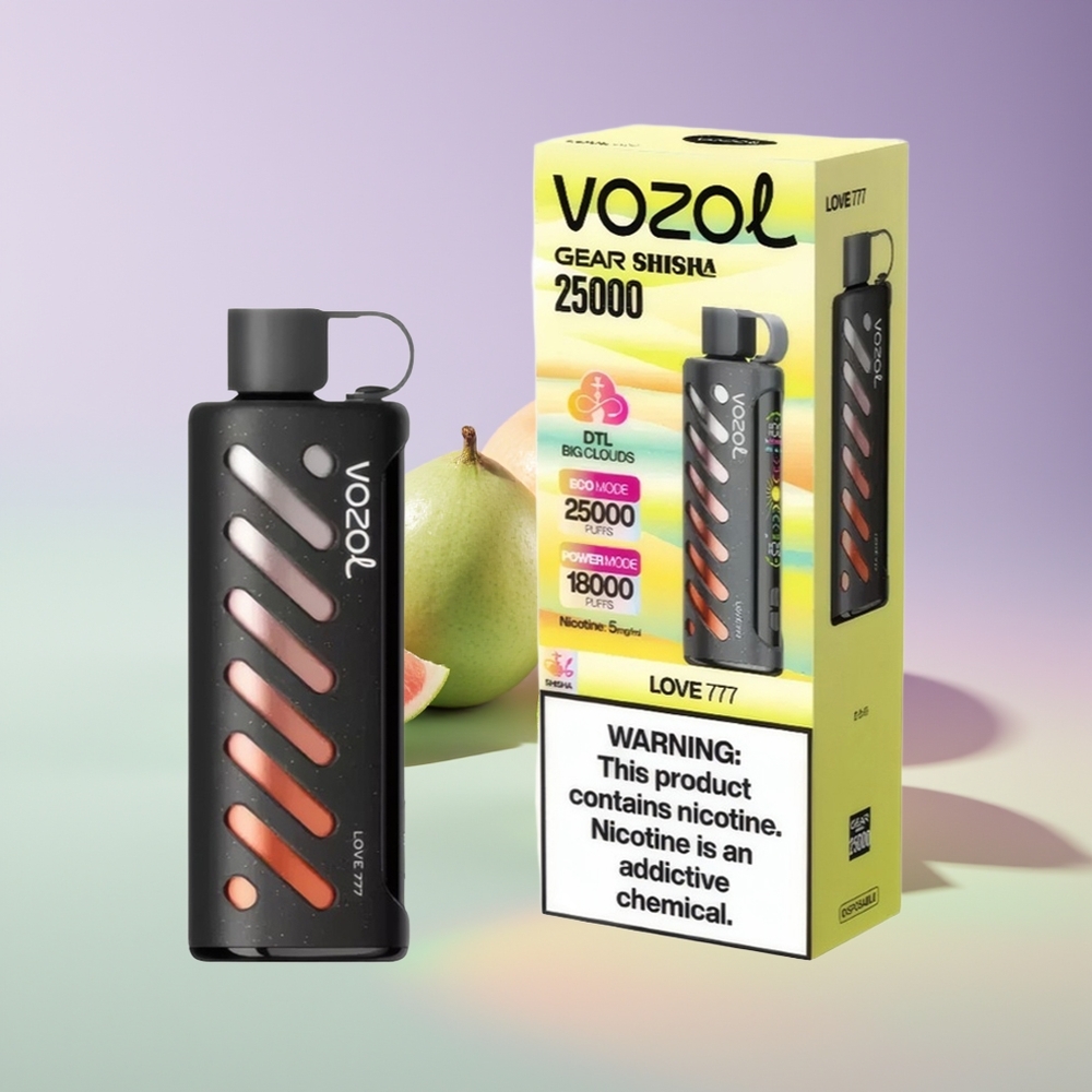 Wholesale Finland VOZOL Gear Shisha 25000 Puffs Rakkaus 777