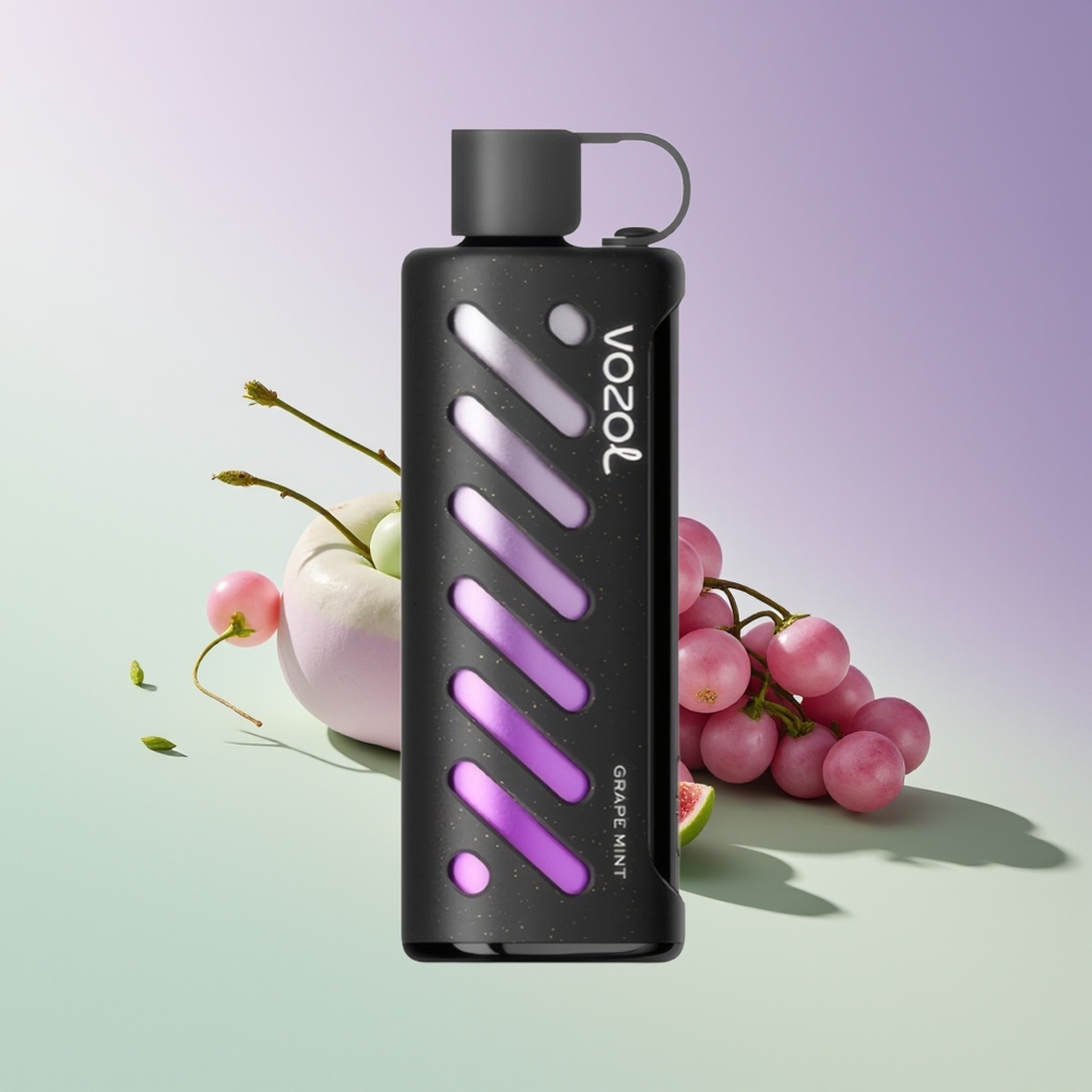 Wholesale Finland VOZOL Gear Shisha 25000 Puhallusta Viiniminttu