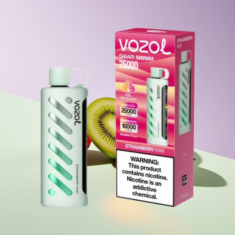 Wholesale Finland VOZOL Gear Shisha 25000 Pussua Mansikka-Kiivi