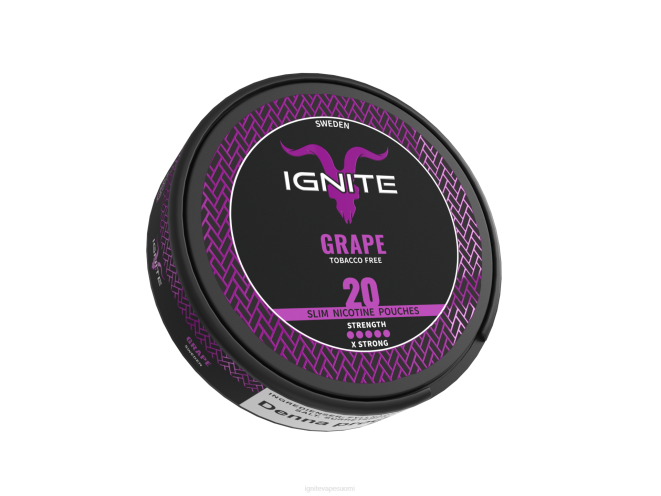 IGNITE nikotiinipusseja - IGNITE Disposable Vape ZJRL174 rypäleen