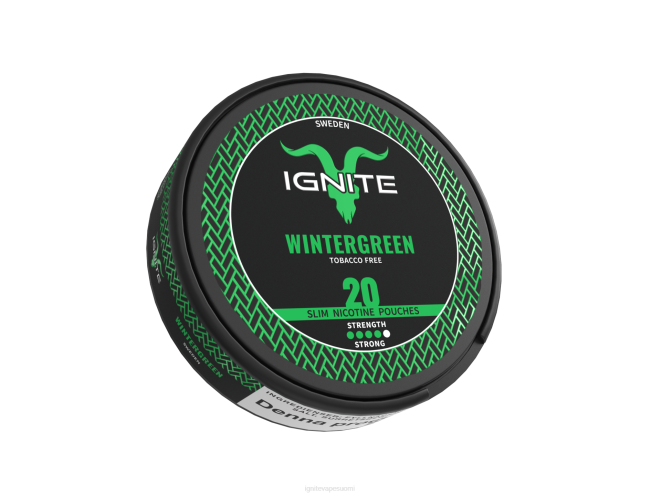 IGNITE nikotiinipusseja - IGNITE Nicotine Vape Reviews ZJRL168 talvivihreä