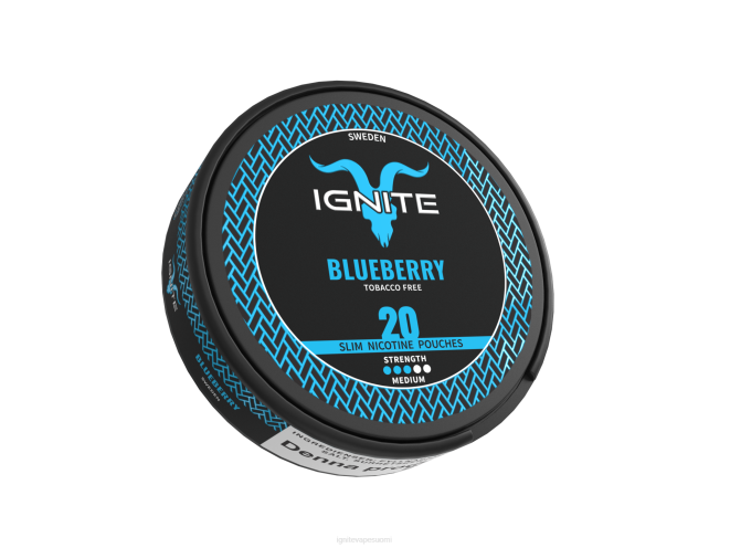 IGNITE nikotiinipusseja - IGNITE Vape Reviews ZJRL165 mustikka