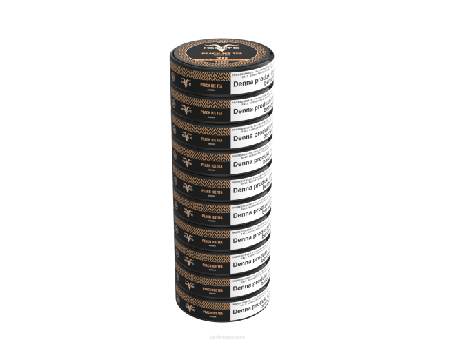 IGNITE nikotiinipussit 10 kpl - IGNITE Disposable Vape ZJRL184 persikkajäätee