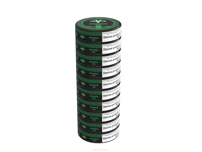 IGNITE nikotiinipussit 10 kpl - IGNITE Puff Price ZJRL179 talvivihreä
