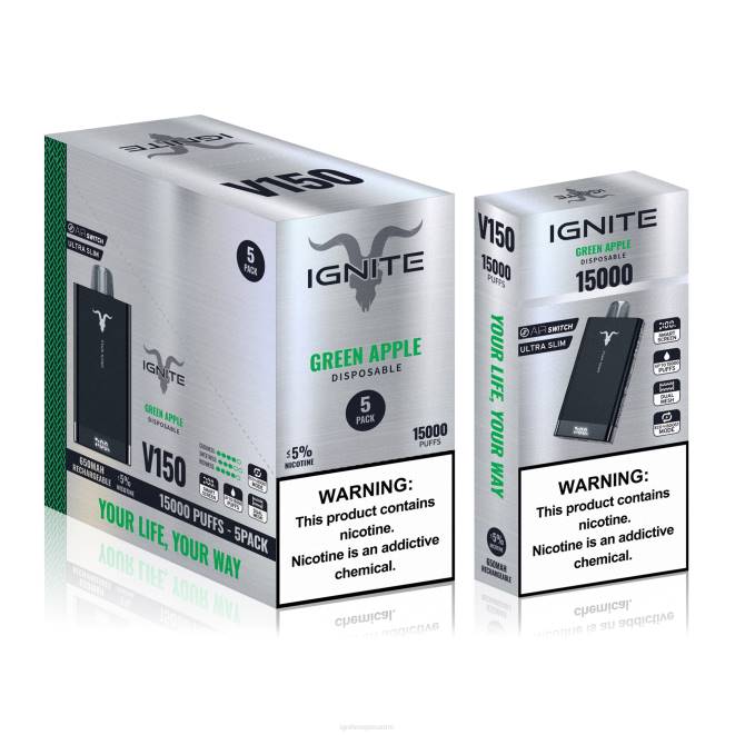 IGNITE V150 vape kynä 5 kpl pakkaus - IGNITE Suomi ZJRL93 vesimeloni lohikäärmeen hedelmä