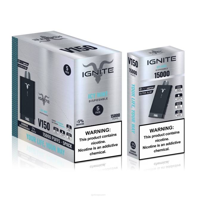 IGNITE V150 vape kynä 5 kpl pakkaus - IGNITE Suomi ZJRL93 vesimeloni lohikäärmeen hedelmä