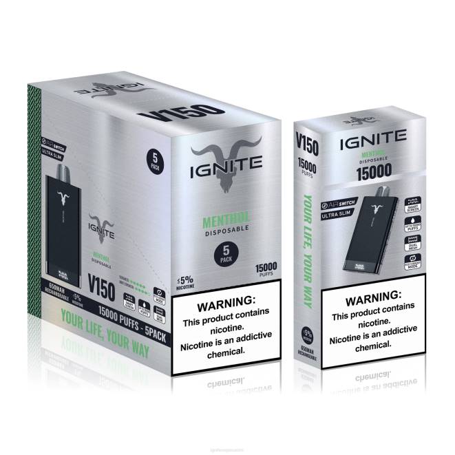 IGNITE V150 vape kynä 5 kpl pakkaus - IGNITE Suomi ZJRL93 vesimeloni lohikäärmeen hedelmä