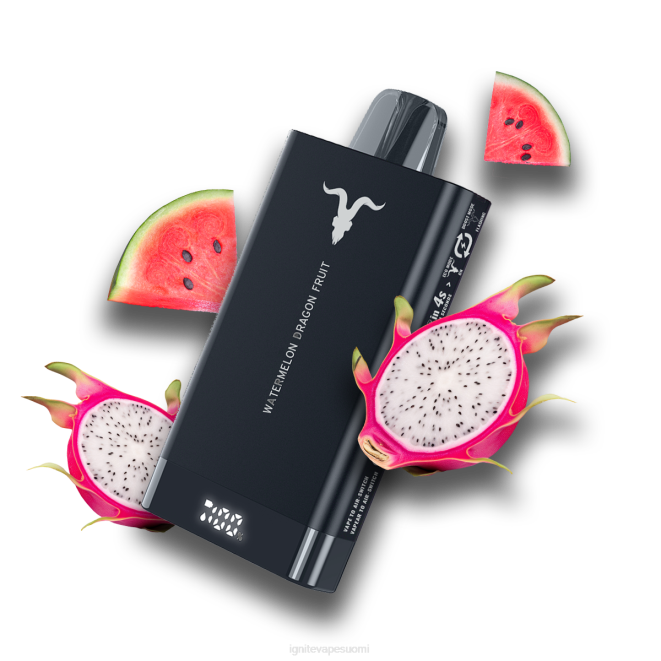 IGNITE V150 vape kynä - IGNITE Nicotine Vape Reviews ZJRL78 vesimeloni lohikäärmeen hedelmä