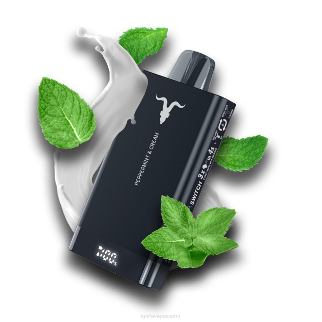IGNITE V150 vape kynä - IGNITE Suomi ZJRL73 piparminttu ja kerma