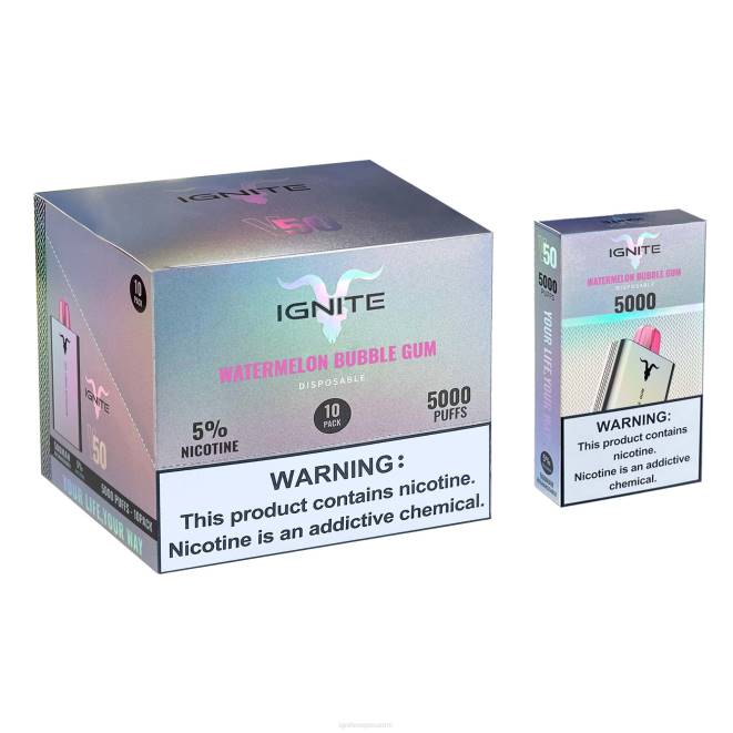 IGNITE V50 vape kynä 10 kpl pakkaus - IGNITE Vape Helsinki ZJRL142 mustikka jäätä