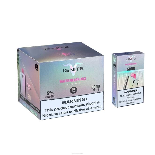 IGNITE V50 vape kynä 10 kpl pakkaus - IGNITE Vape Helsinki ZJRL142 mustikka jäätä