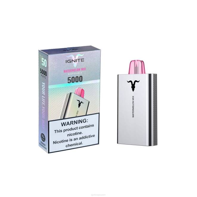IGNITE V50 vape kynä - IGNITE Disposable Vape ZJRL164 vesimeloni sekoitus