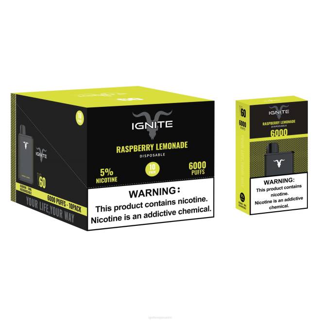 IGNITE V60 vape kynä 10 kpl pakkaus - IGNITE Nicotine Vape Reviews ZJRL18 rypäleen jäätä