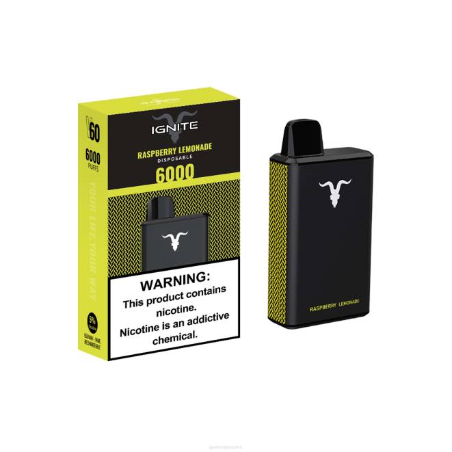 IGNITE V60 vape kynä - IGNITE Vape Reviews ZJRL35 vadelma limonadi