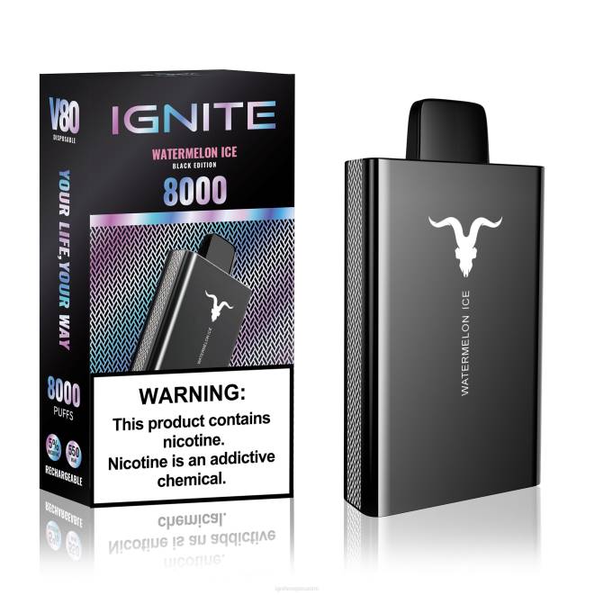 IGNITE V80 vape kynä - IGNITE Disposable Vape ZJRL44 rypäleen jäätä