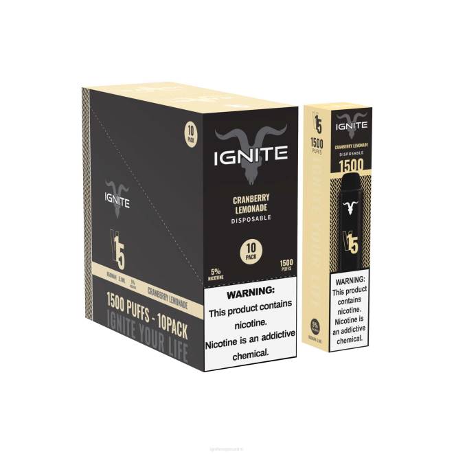 IGNITE V15 vape kynä 10 kpl pakkaus - Best IGNITE Flavors ZJRL96 sininen razz-jää