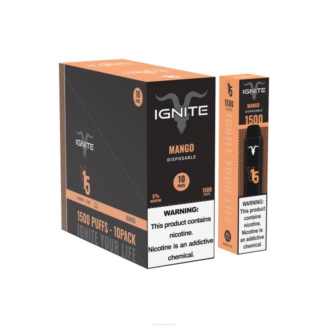 IGNITE V15 vape kynä 10 kpl pakkaus - IGNITE Vape Suomi ZJRL11 banaani jää
