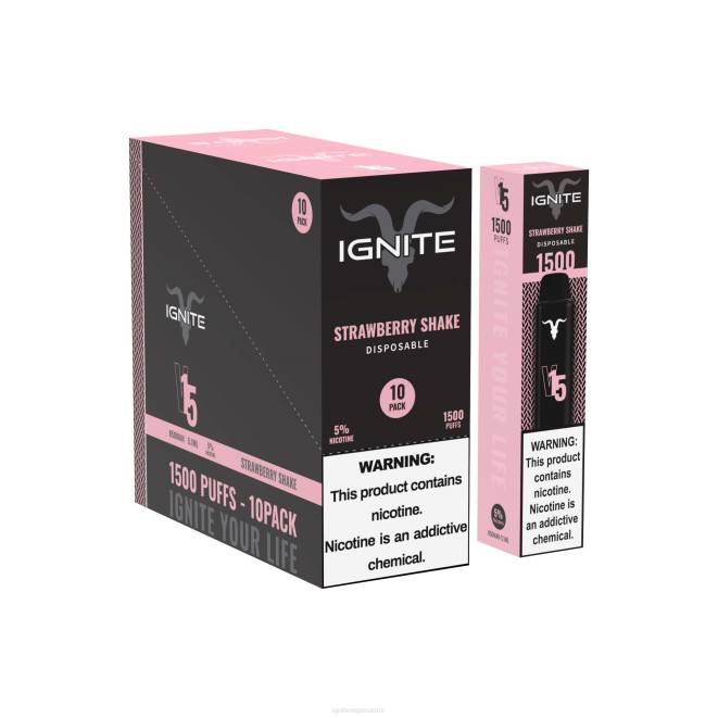 IGNITE V15 vape kynä 10 kpl pakkaus - IGNITE Vape Suomi ZJRL11 banaani jää