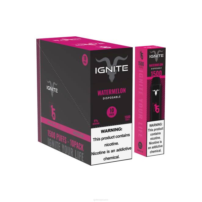 IGNITE V15 vape kynä 10 kpl pakkaus - IGNITE Vape Suomi ZJRL11 banaani jää