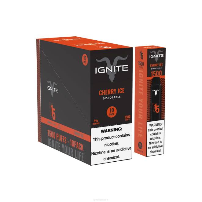 IGNITE V15 vape kynä 10 kpl pakkaus - IGNITE Vape Suomi ZJRL11 banaani jää
