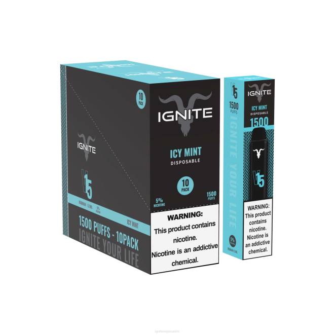 IGNITE V15 vape kynä 10 kpl pakkaus - IGNITE Vape Suomi ZJRL11 banaani jää