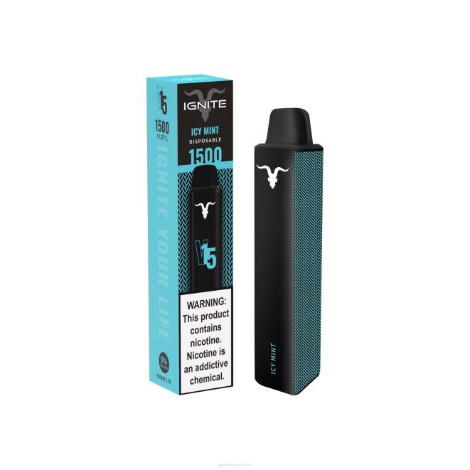 IGNITE V15 vape kynä - IGNITE Disposable Vape Review ZJRL117 vesimeloni jäätä