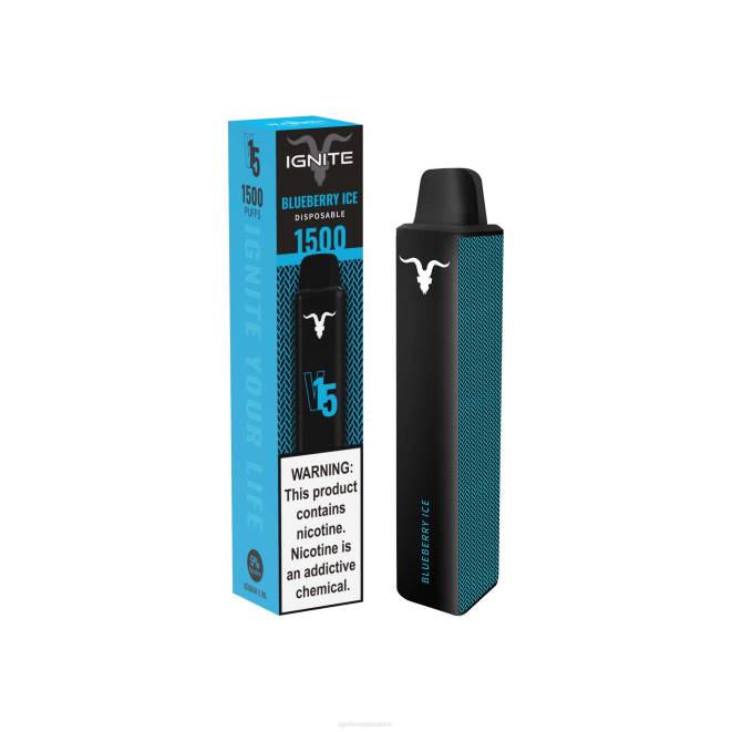 IGNITE V15 vape kynä - IGNITE Nicotine Vape Reviews ZJRL108 mustikka jäätä